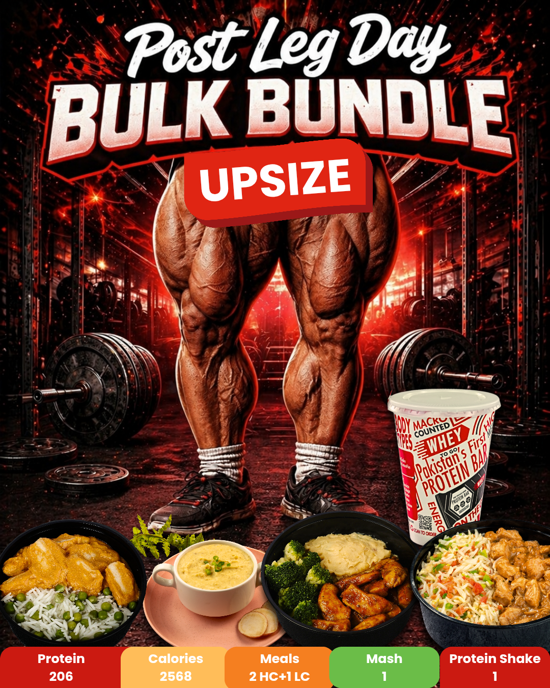 Post Leg Day Bulk Bundle - Whey To Go