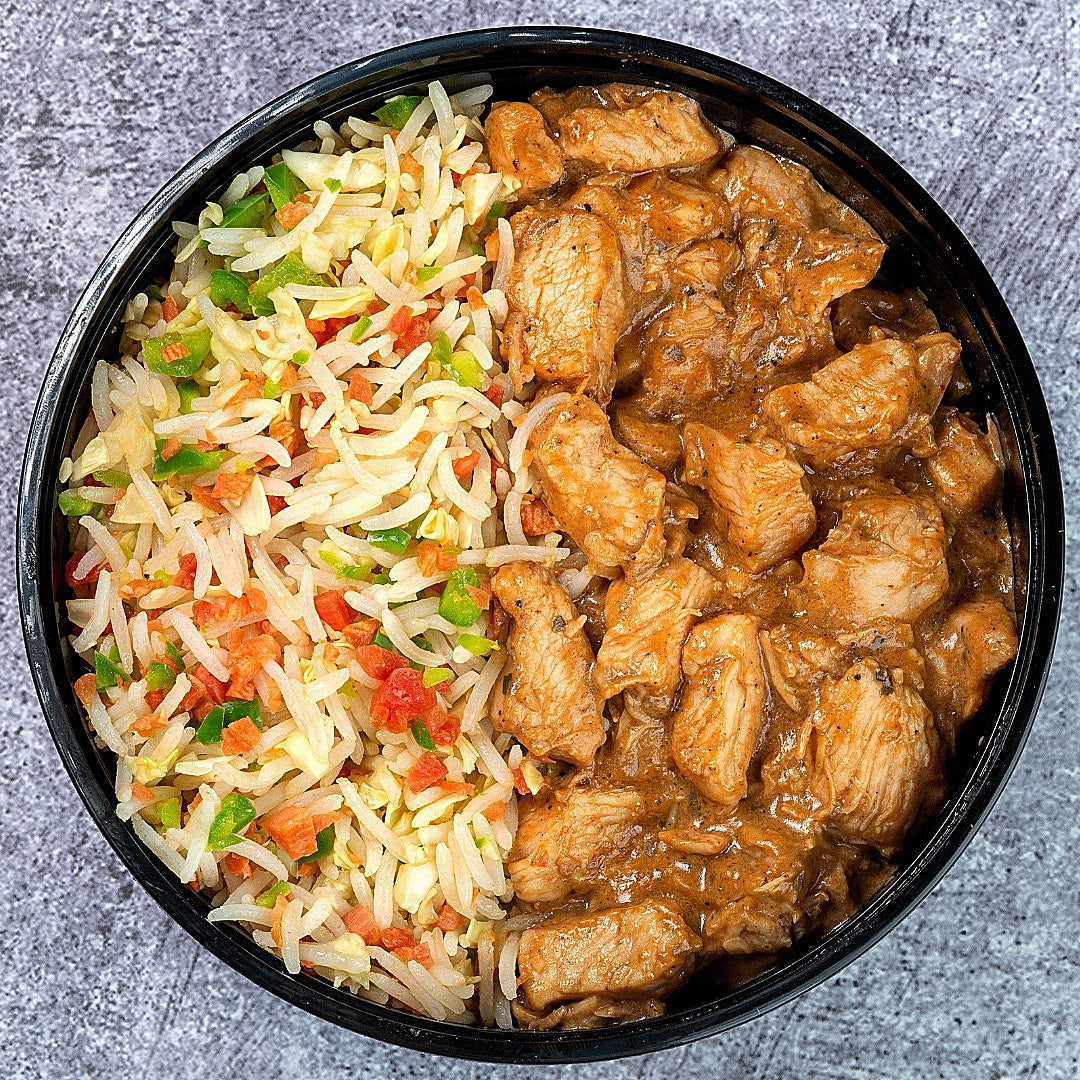 Cheddar Cheese Stir-fry, High Protein Meal, WHEY TO GO