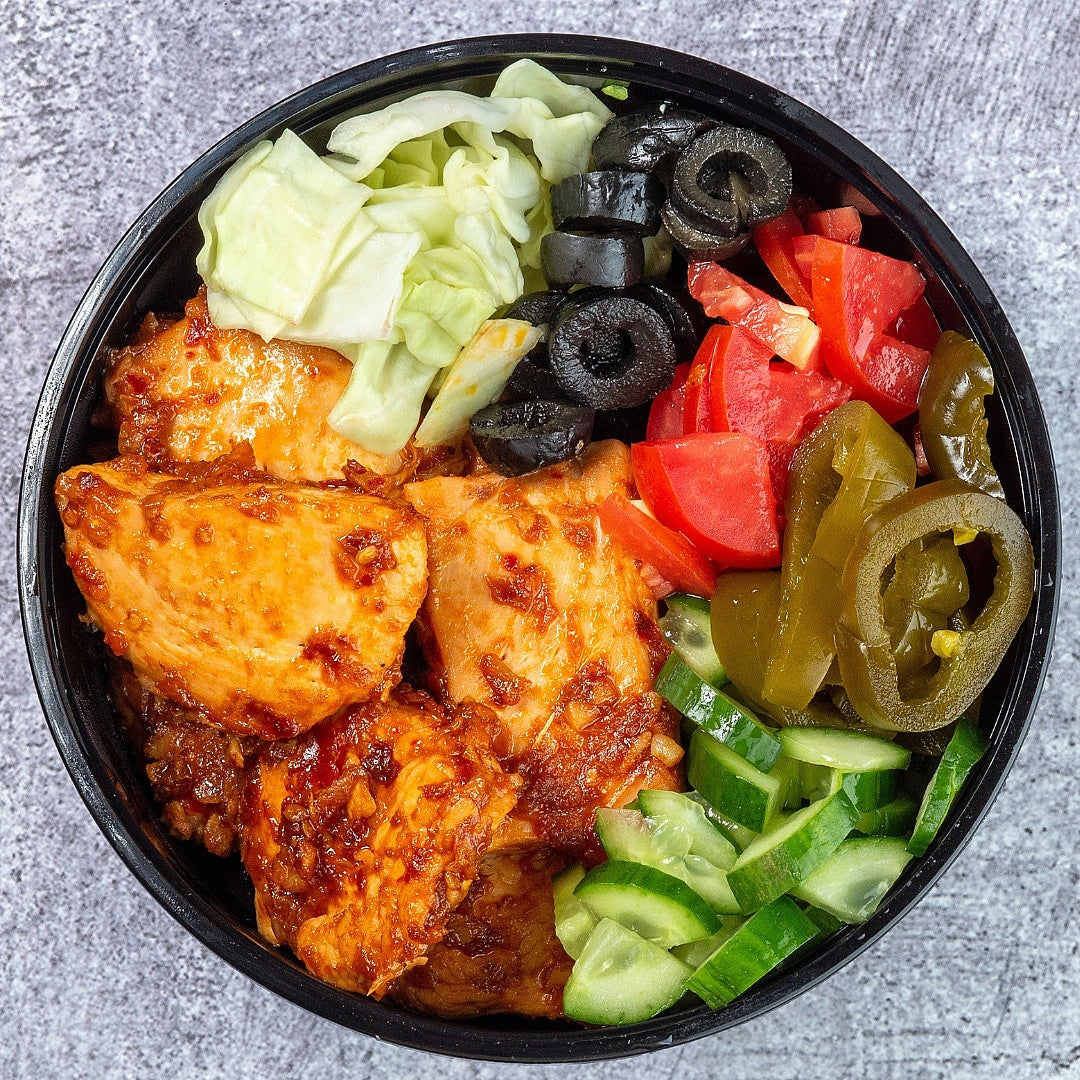 Grilled Chicken Salad, High Protein Meal, WHEY TO GO