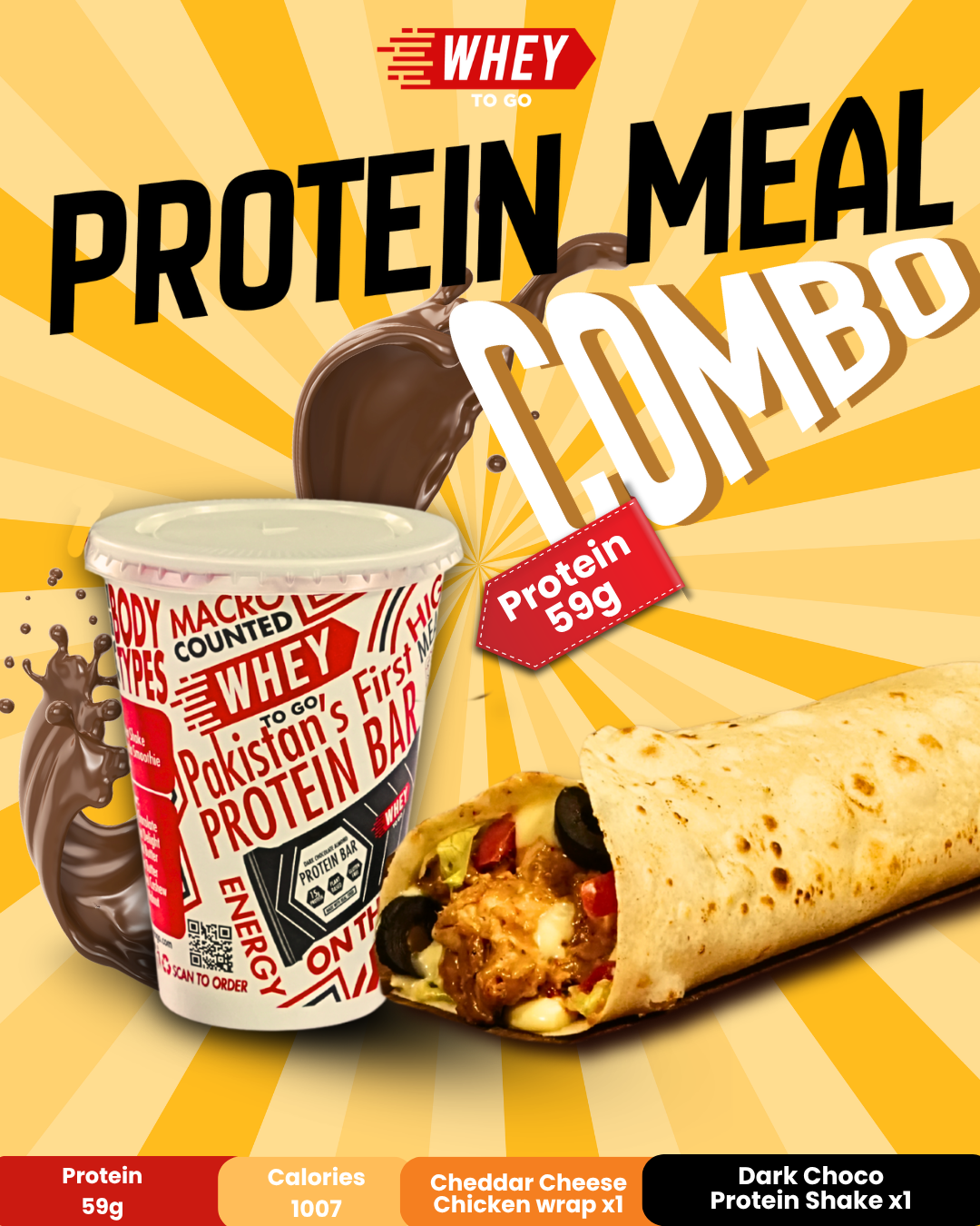 wrap_proteinshake_combo