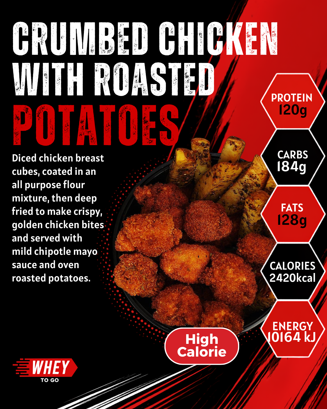 Crumbed-Chicken-With-Roasted-Potatoes-LC-Whey To Go