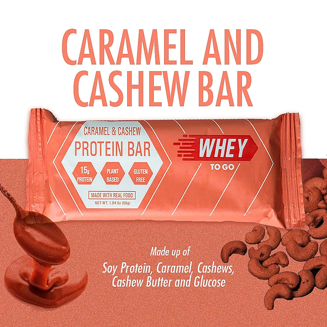 Caramel And Cashew Protein Bar