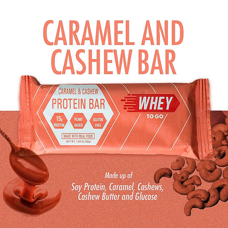 Caramel And Cashew Protein Bar