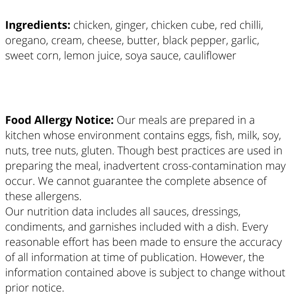 Ingredients - WHEY TO GO