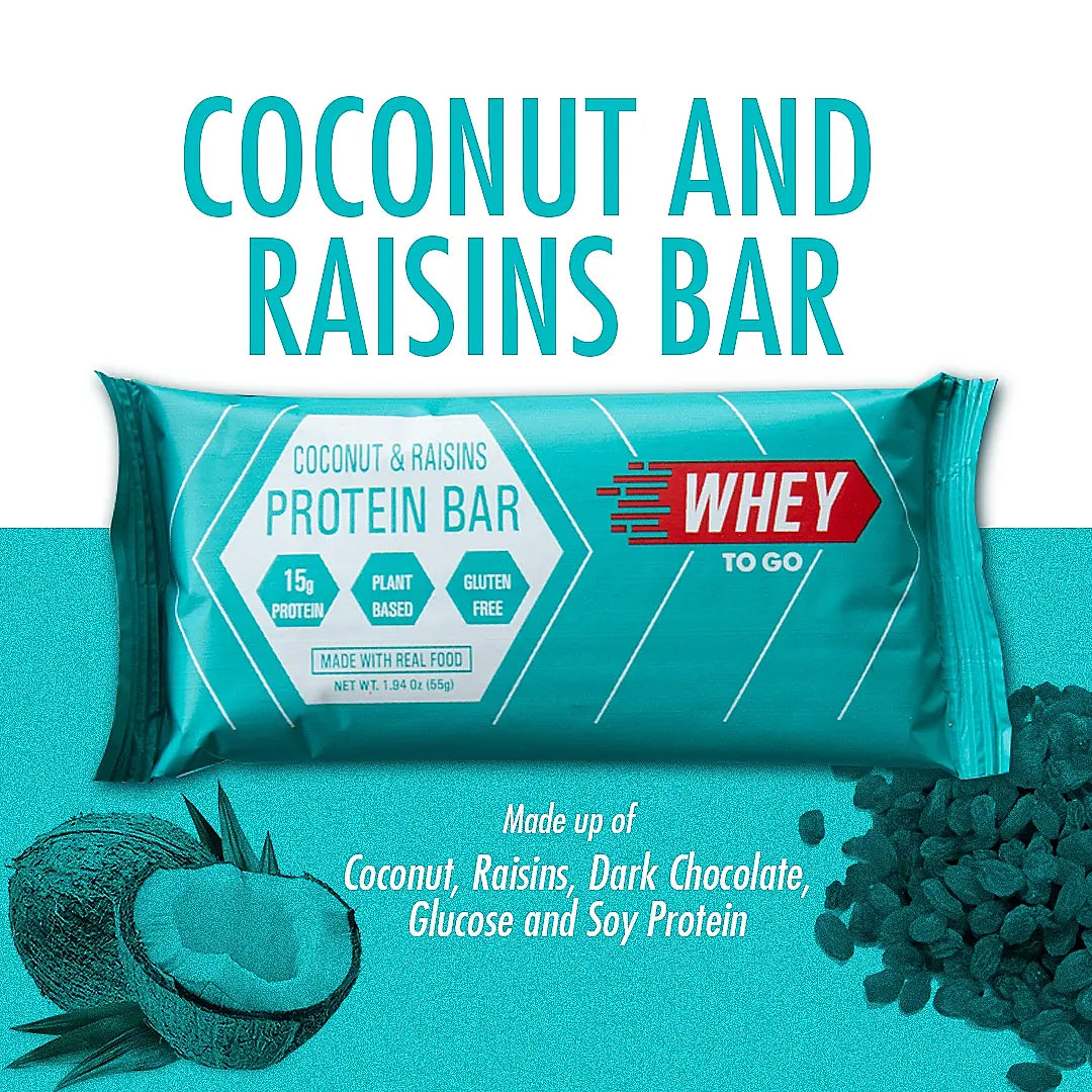 Coconut And Raisins Protein Bar