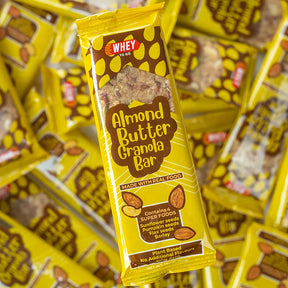 Almond Butter GranolaBar WHEY TO GO