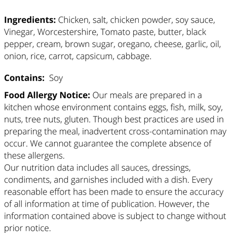 Ingredients