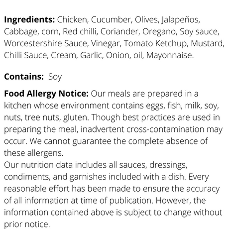 Ingredients