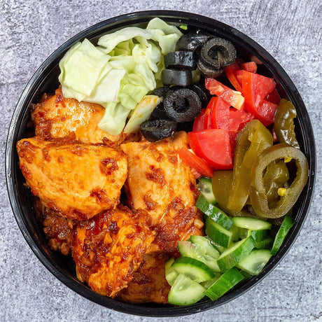 Grilled Chicken Salad, High Protein Meal, WHEY TO GO