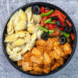 Pizza Pasta, High Protein Meal, WHEY TO GO