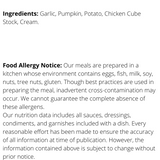 Ingredients 