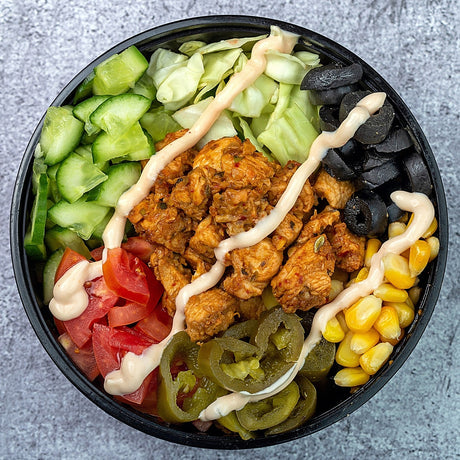 Asian Stir-fry, High Protein Meal, WHEY TO GO