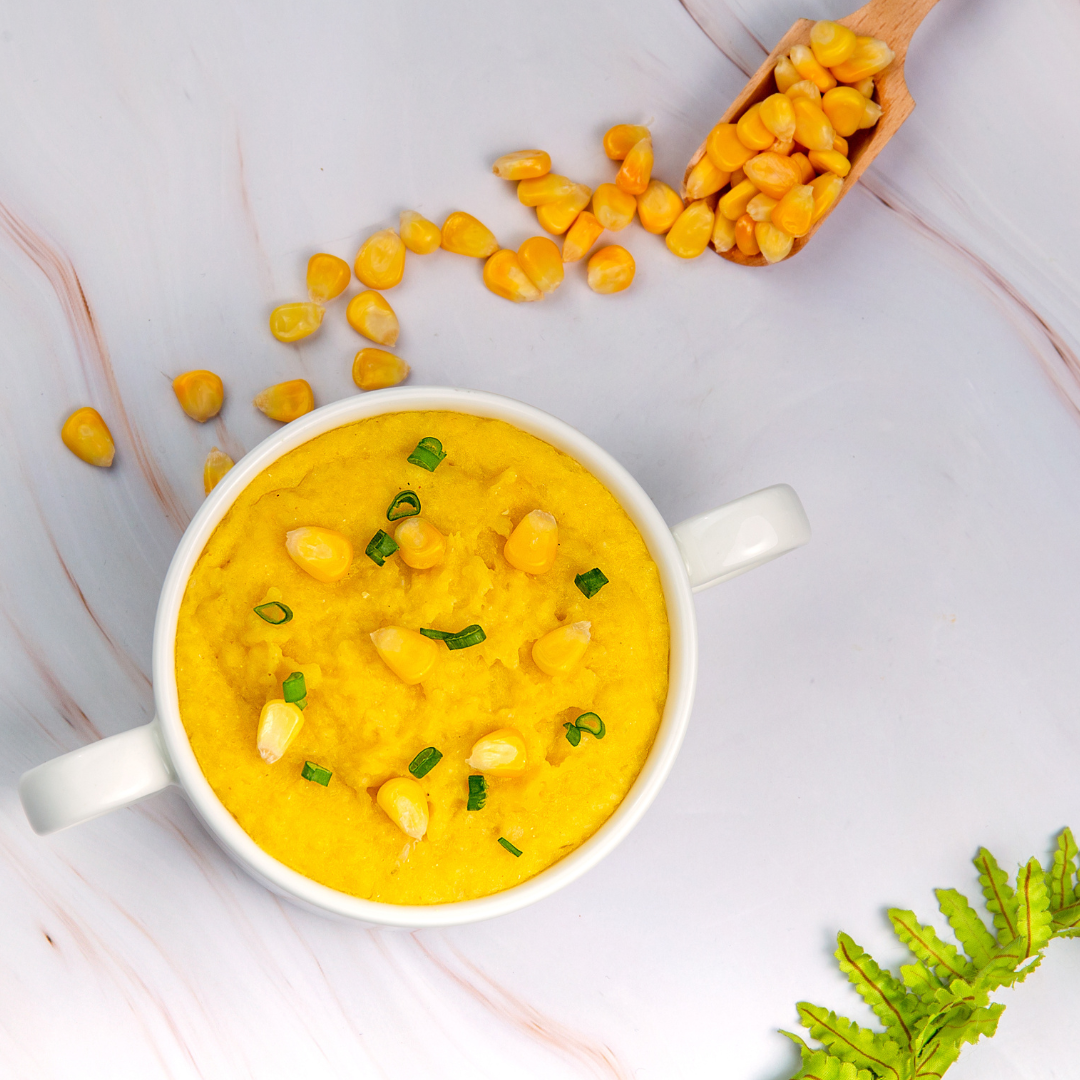 Corn Vegetable Mash, WHEY TO GO
